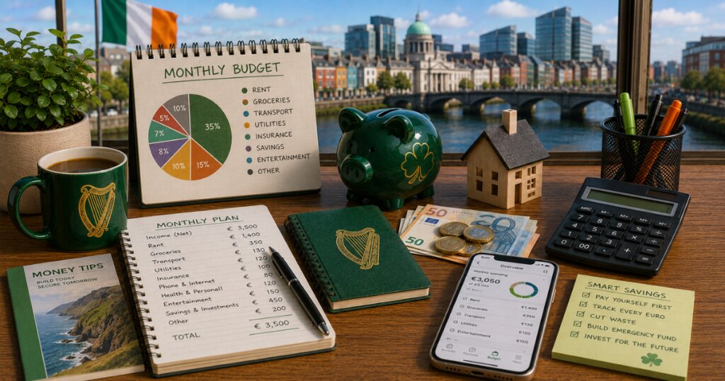 Budgeting in Ireland, Practical Money Management Guide in EUR Budgeting Ireland